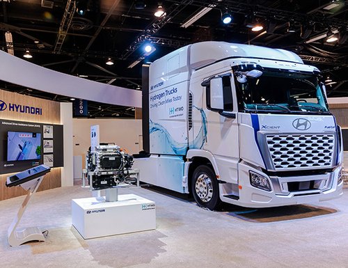 XCIENT Truck at ACT Expo